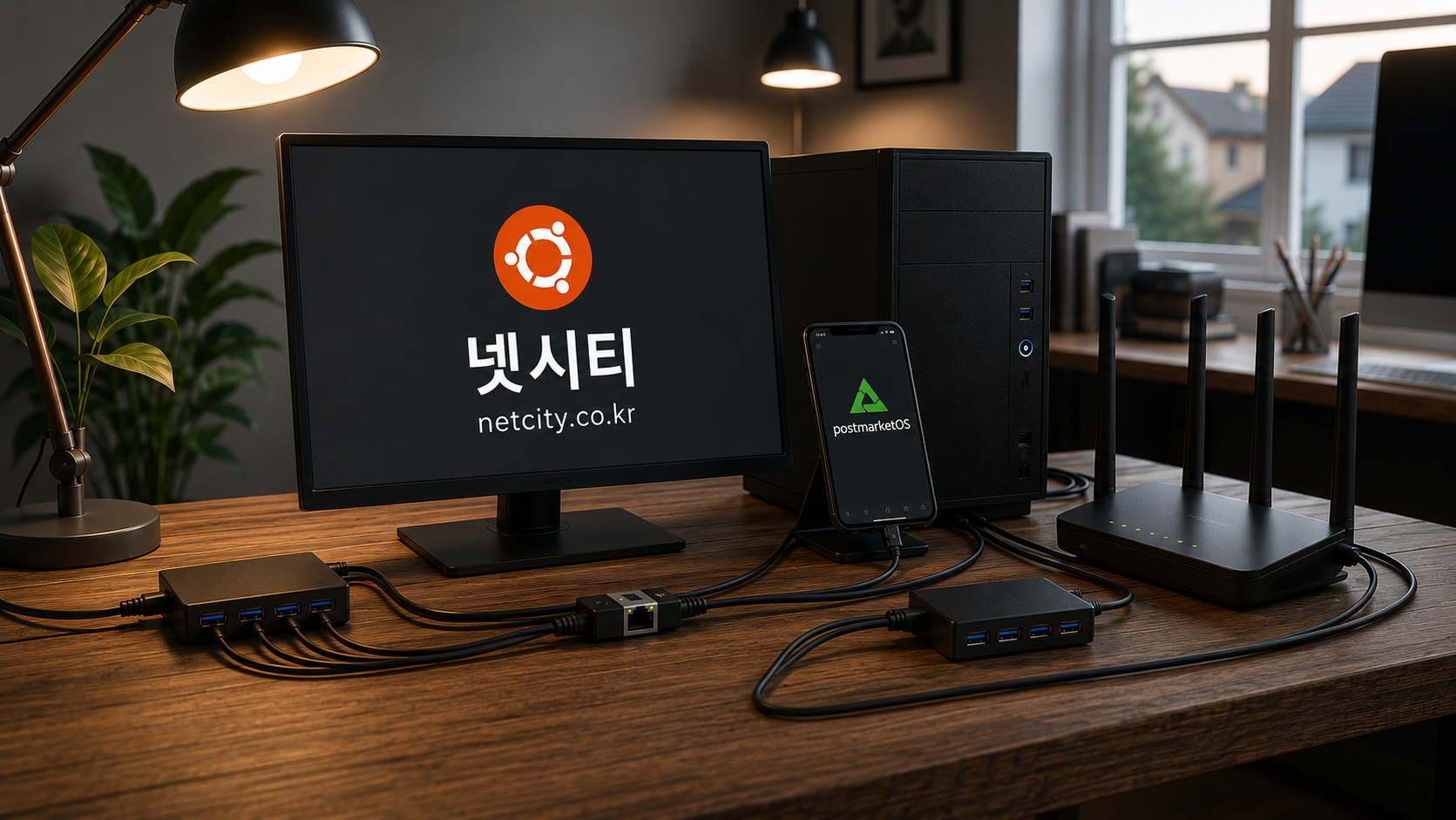 Galaxy Wide3 postmarketOS 스마트폰 서버 구축 이미지
